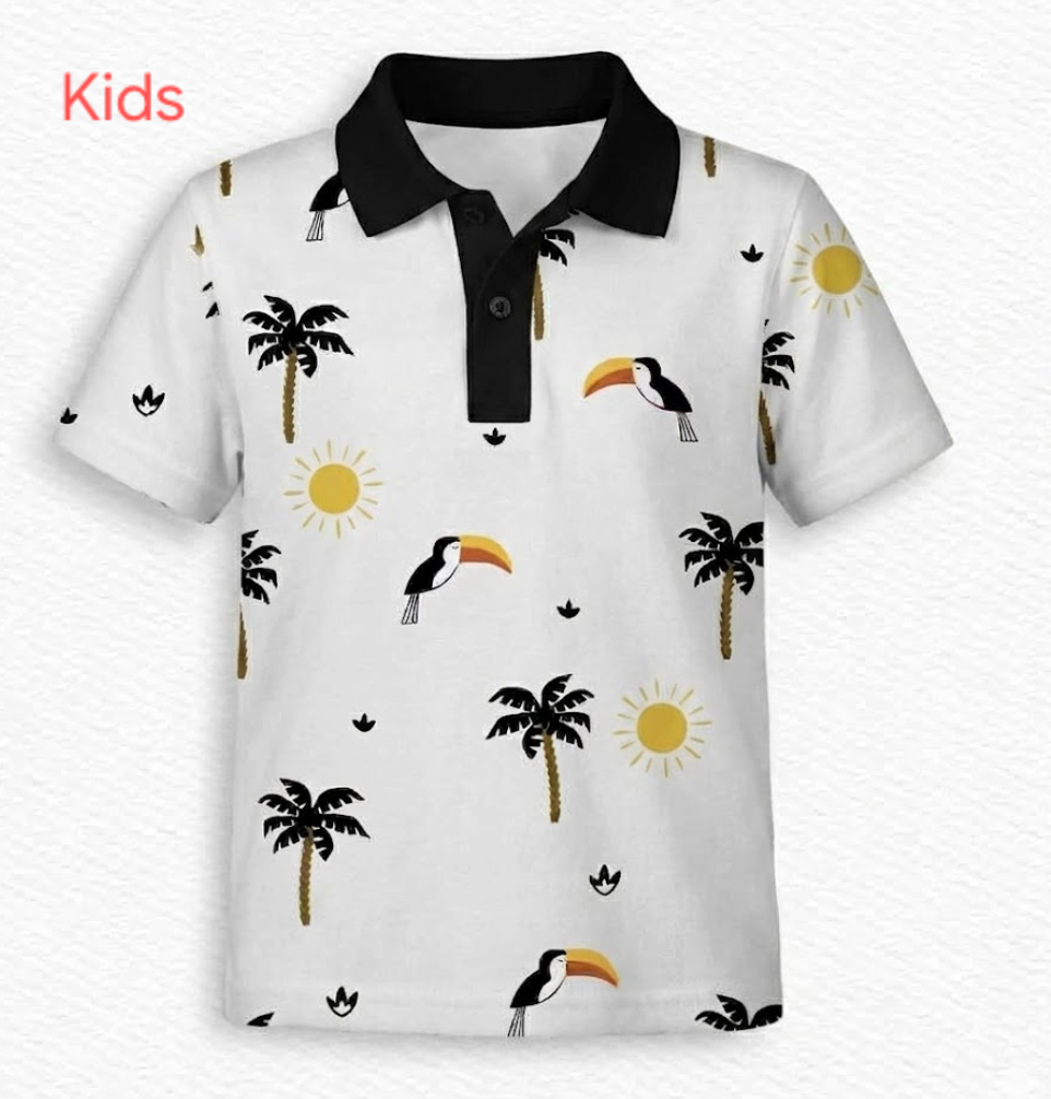 Toucan Turf Kids Polo - RTS